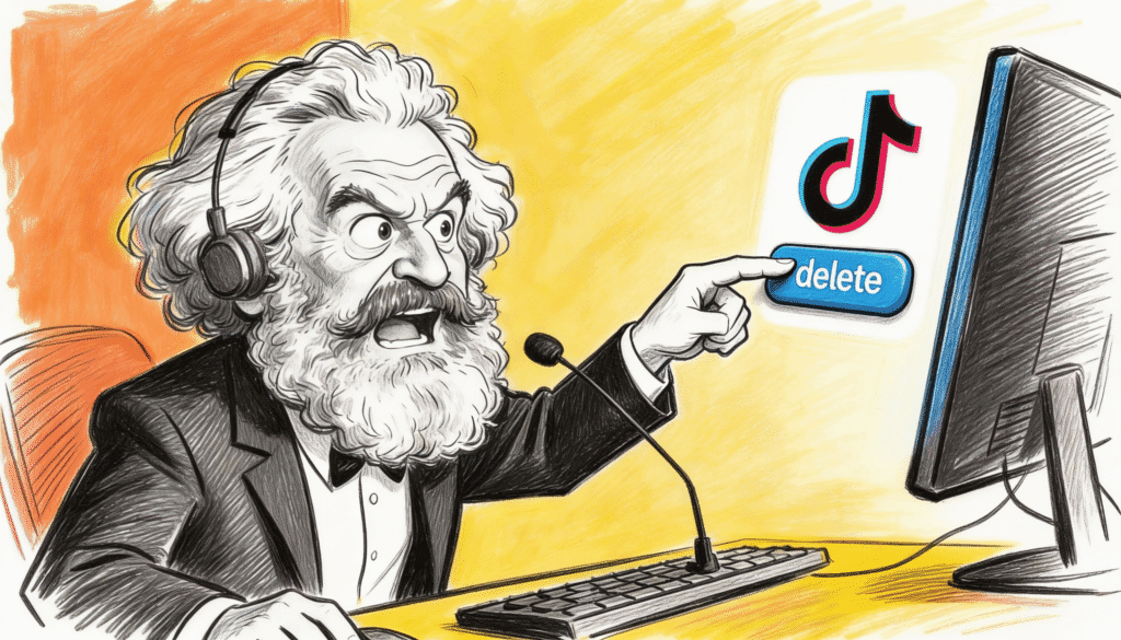 Why Karl Marx Would Have Deleted His TikTok