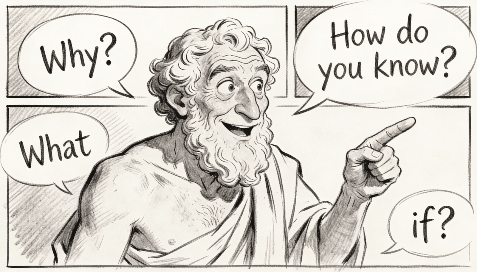 Socrates' Guide to Being the Most Annoying (and Effective) Person in the Room (Plato)