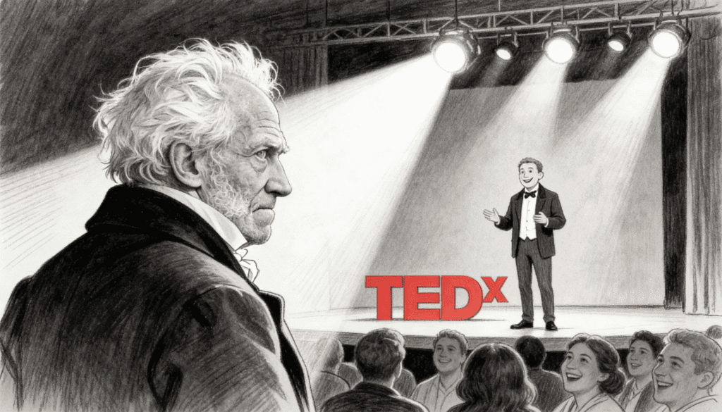 Why Schopenhauer Would Have Hated TED Talks