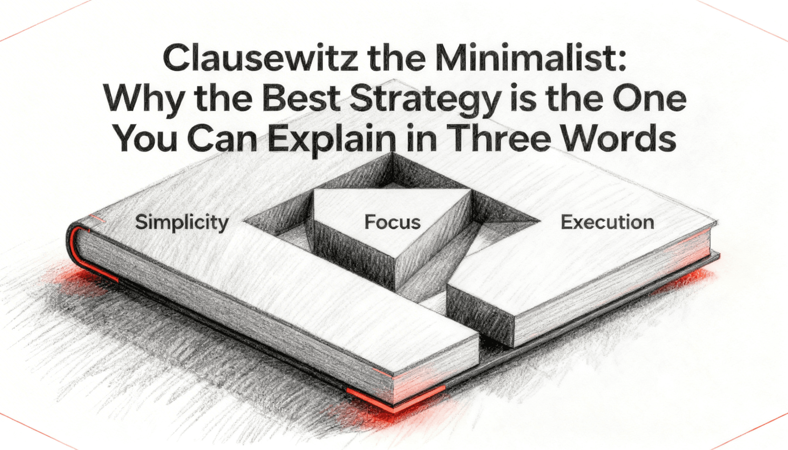 Clausewitz the Minimalist- Why the Best Strategy is the One You Can Explain in Three Words