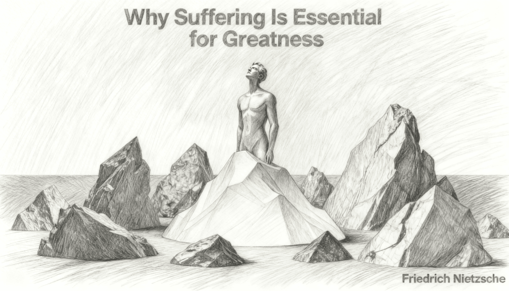 Why Friedrich Nietzsche Thought Suffering Is Essential for Greatness