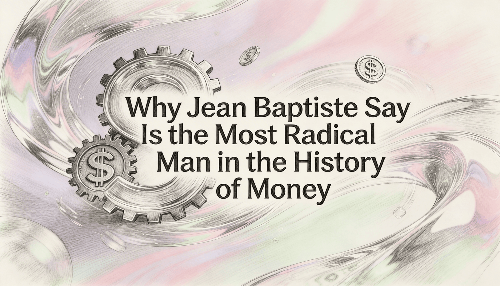 Why Jean Baptiste Say Is the Most Radical Man in the History of Money