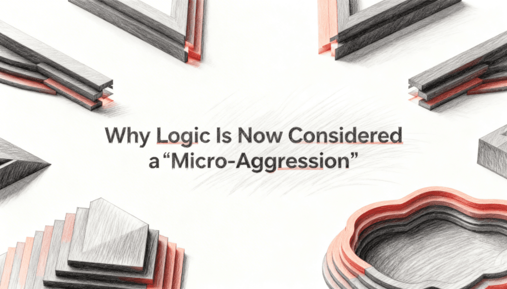 Why Logic Is Now Considered a Micro-Aggression