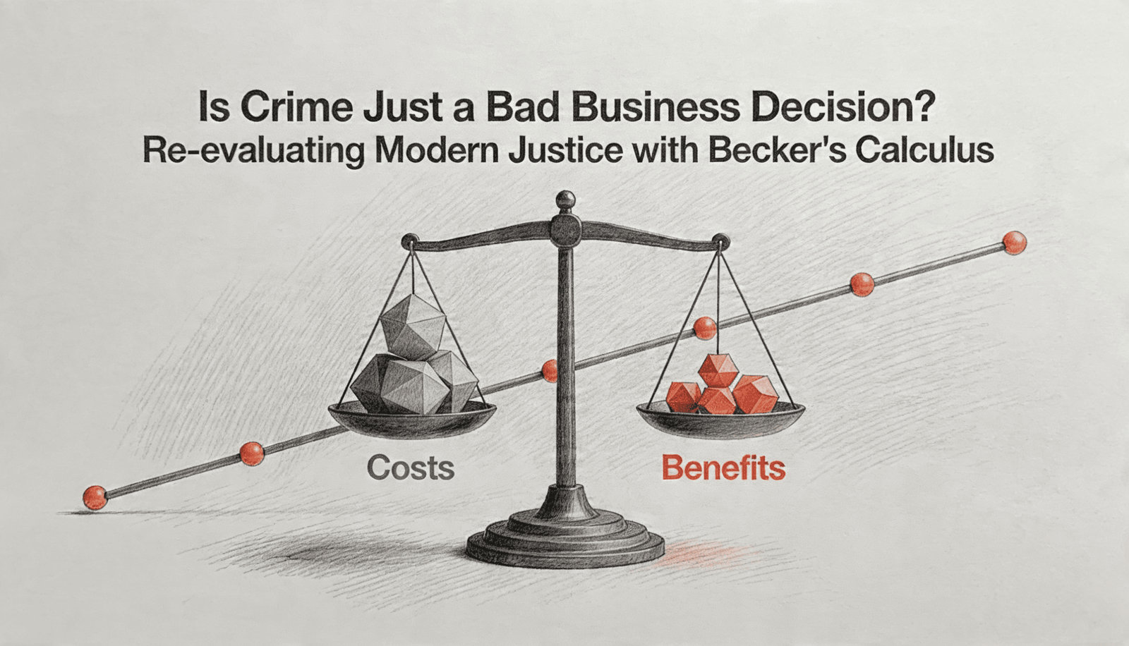 Is Crime Just a Bad Business Decision? Re-evaluating Modern Justice with Becker's Calculus