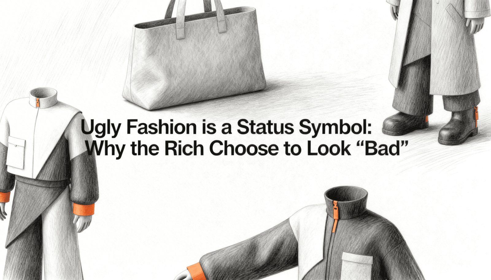 Ugly Fashion is a Status Symbol- Why the Rich Choose to Look Bad
