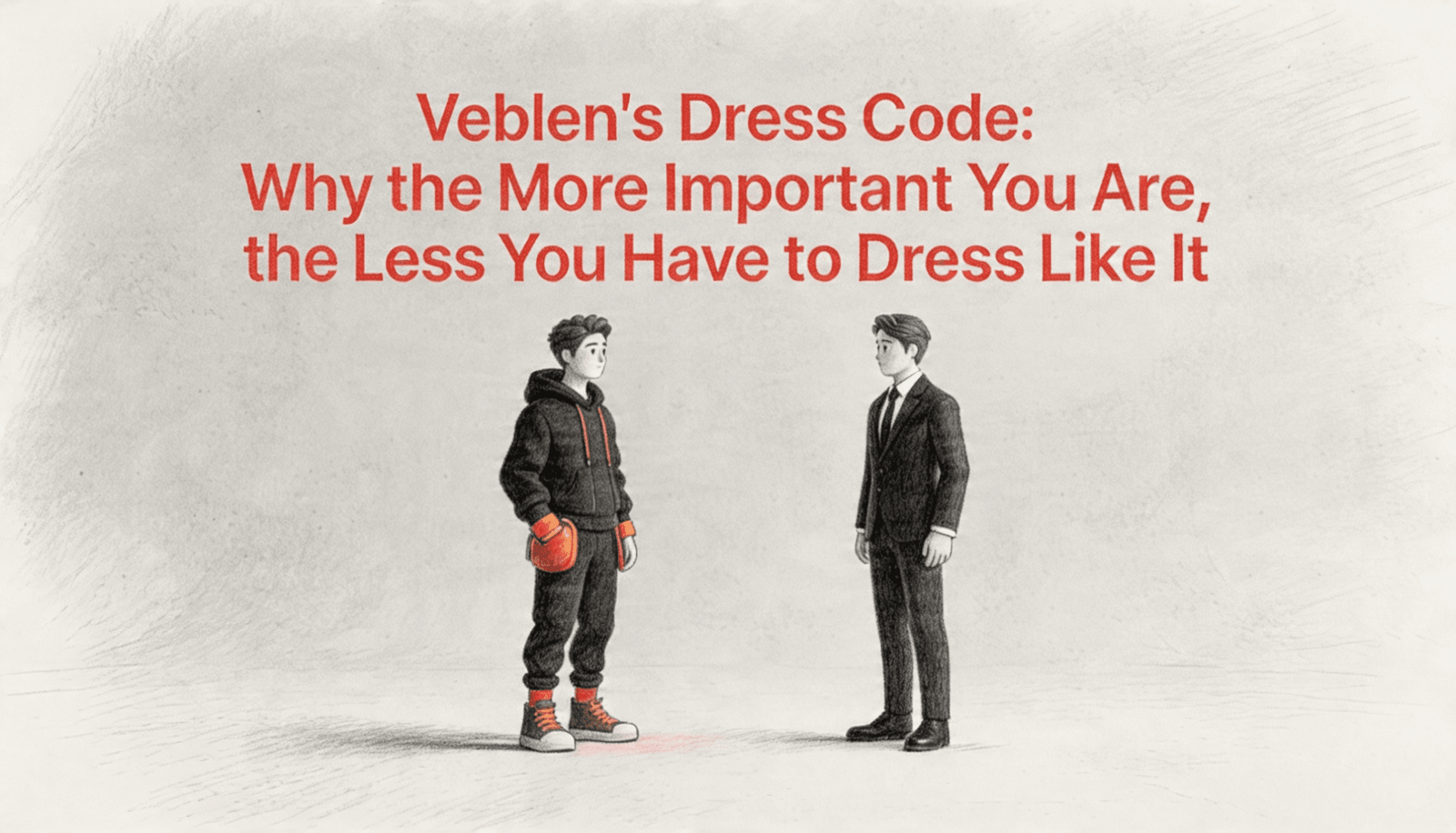 Veblen's Dress Code- Why the More Important You Are, the Less You Have to Dress Like It