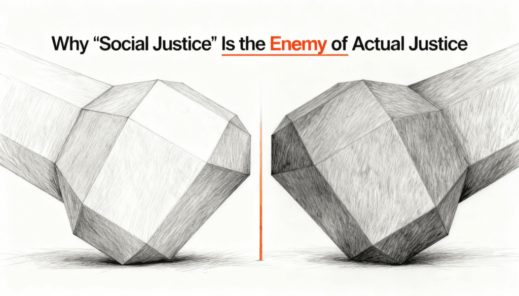 Why Social Justice Is the Enemy of Actual Justice