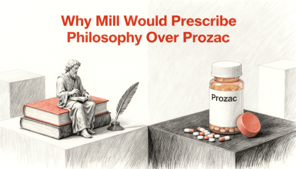 Why Mill Would Prescribe Philosophy Over Prozac