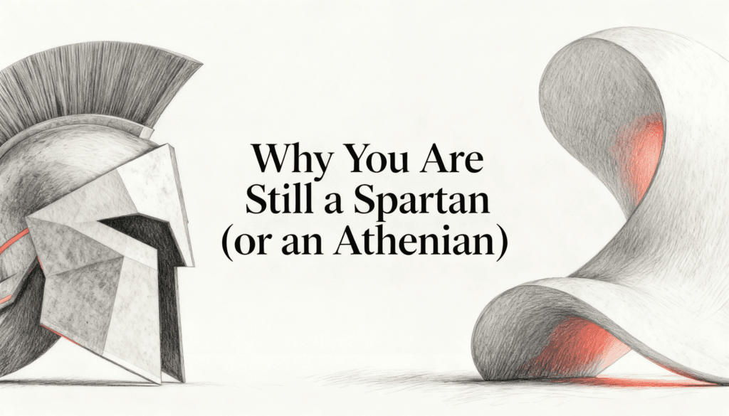 Why You Are Still a Spartan (or an Athenian)