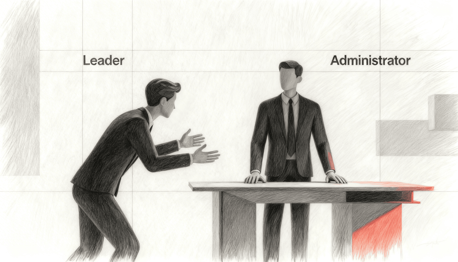 Why You Should Stop Trying to Be a Leader and Start Being an Administrator