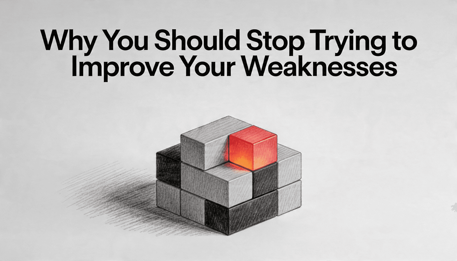 Why You Should Stop Trying to Improve Your Weaknesses