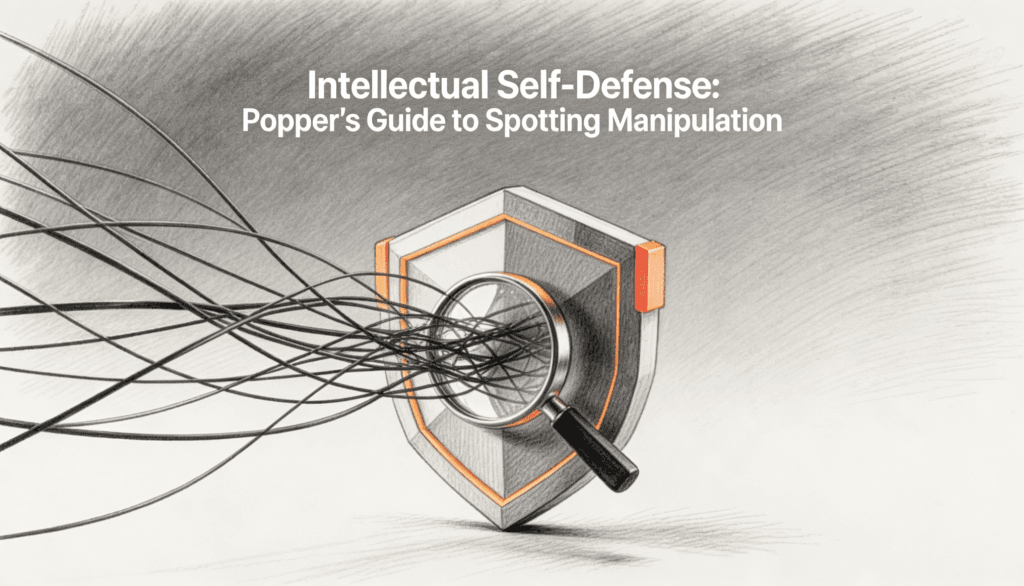 Intellectual Self-Defense- Popper's Guide to Spotting Manipulation