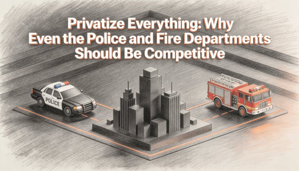 Privatize Everything- Why Even the Police and Fire Departments Should Be Competitive