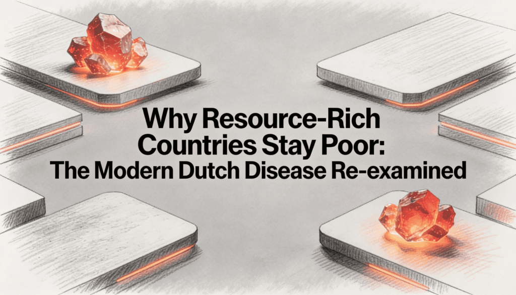 Why Resource-Rich Countries Stay Poor- The Modern Dutch Disease Re-examined