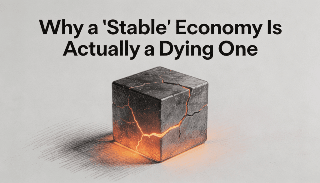 Why a Stable Economy Is Actually a Dying One