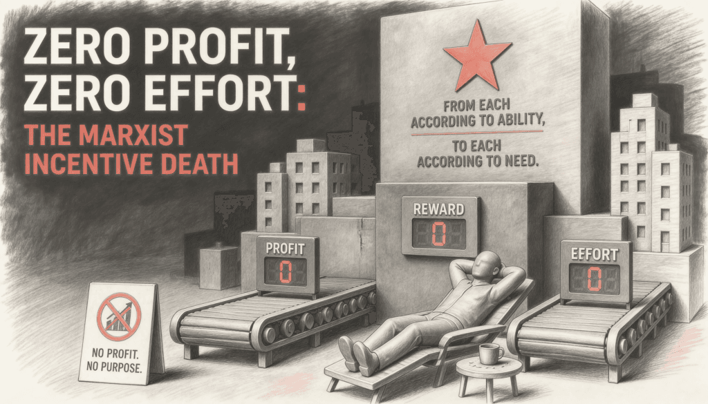 Zero Profit, Zero Effort- The Marxist Incentive Death