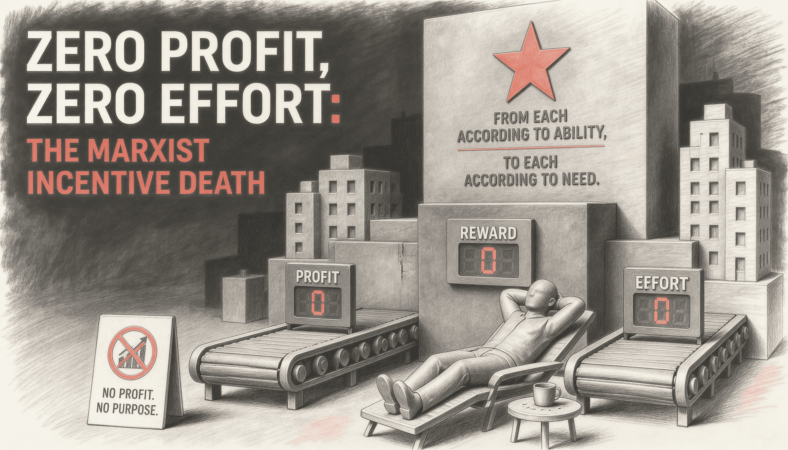 Zero Profit, Zero Effort- The Marxist Incentive Death