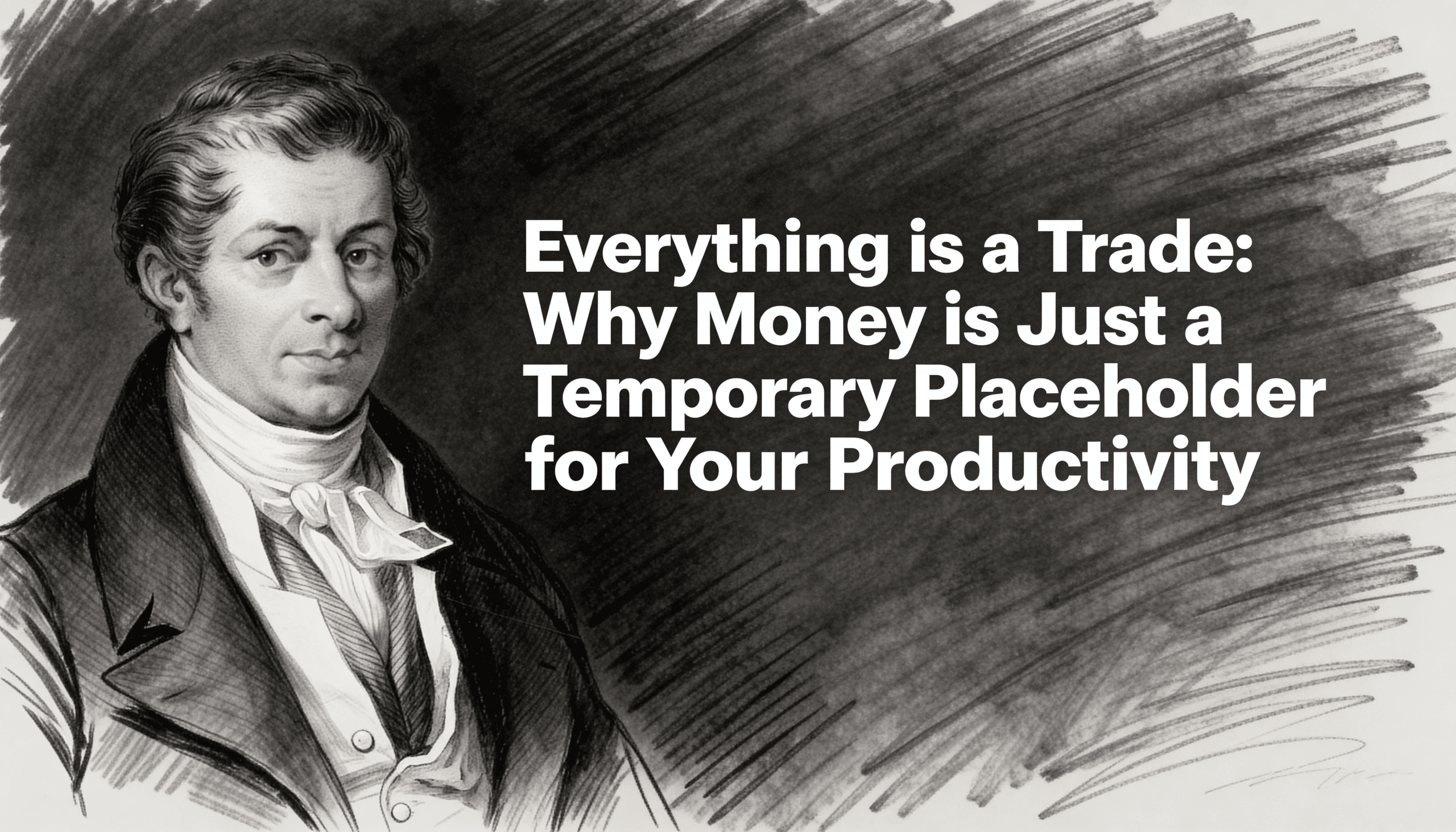 Everything is a Trade- Why Money is Just a Temporary Placeholder for Your Productivity