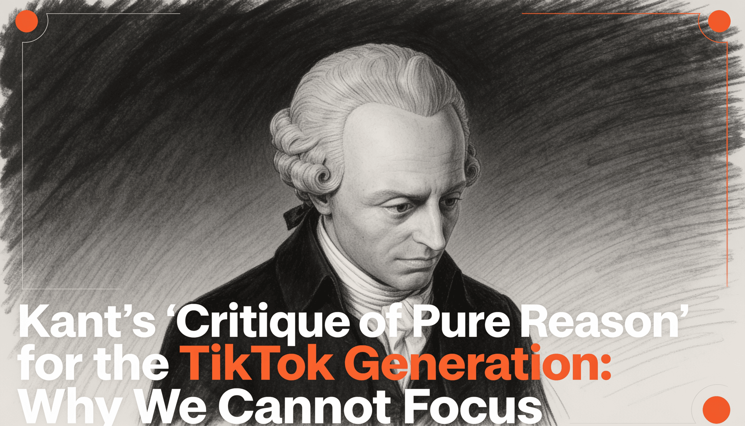 Kant's Critique of Pure Reason for the TikTok Generation- Why We Cannot Focus