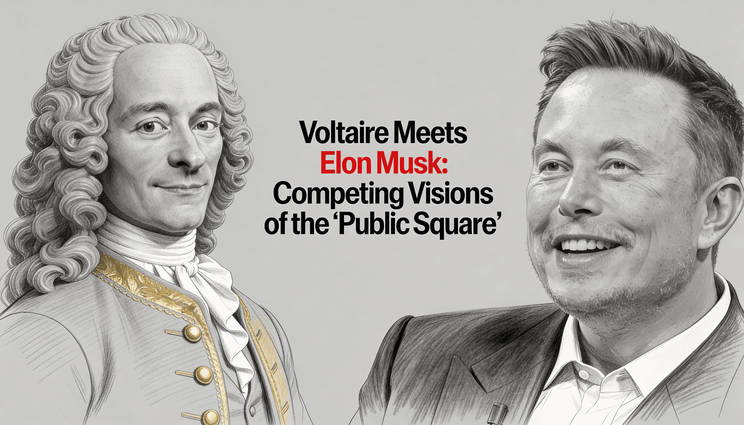 Voltaire Meets Elon Musk- Competing Visions of the Public Square