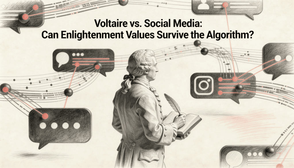 Voltaire vs. Social Media- Can Enlightenment Values Survive the Algorithm?
