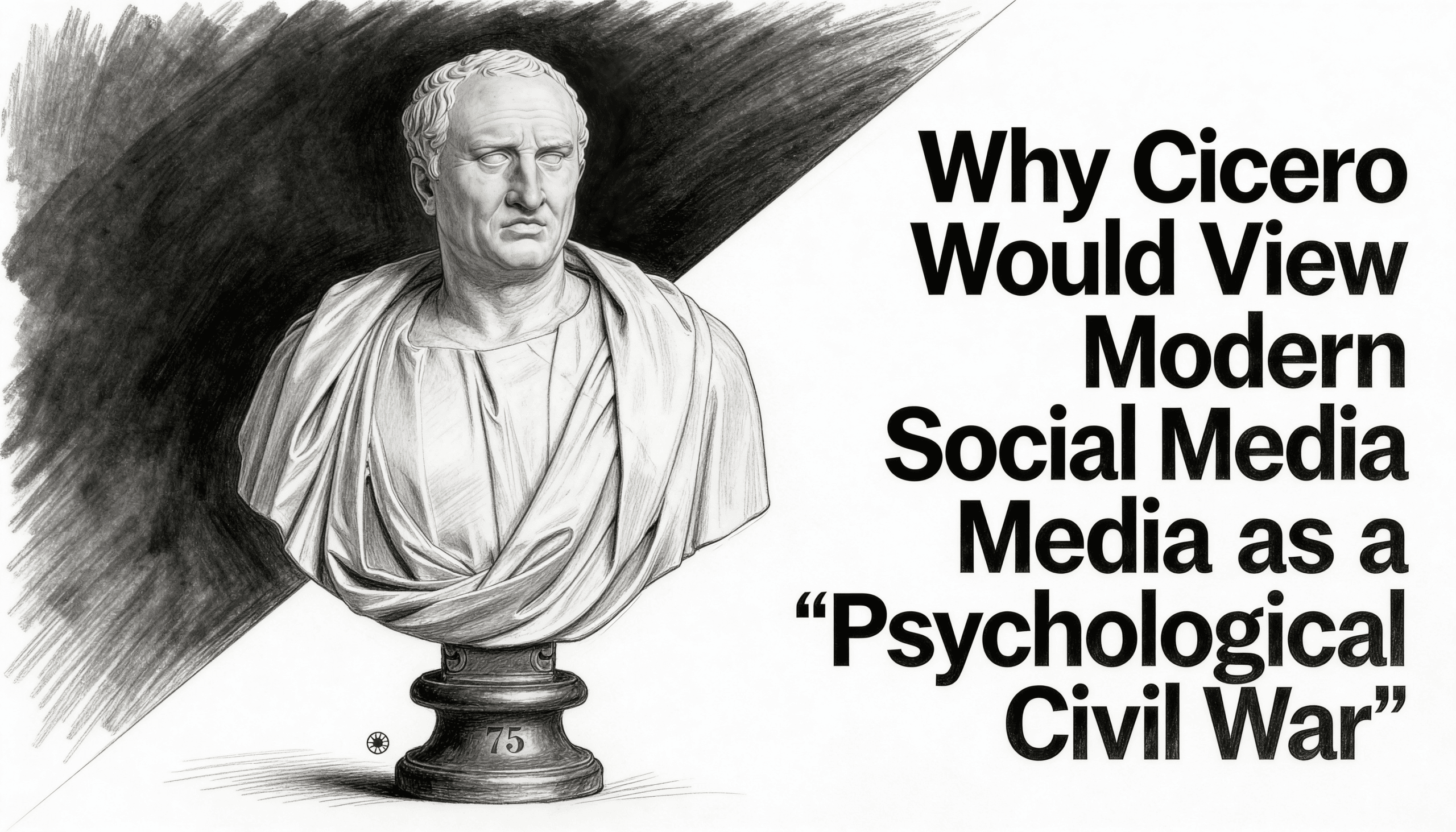 Why Cicero Would View Modern Social Media as a Psychological Civil War