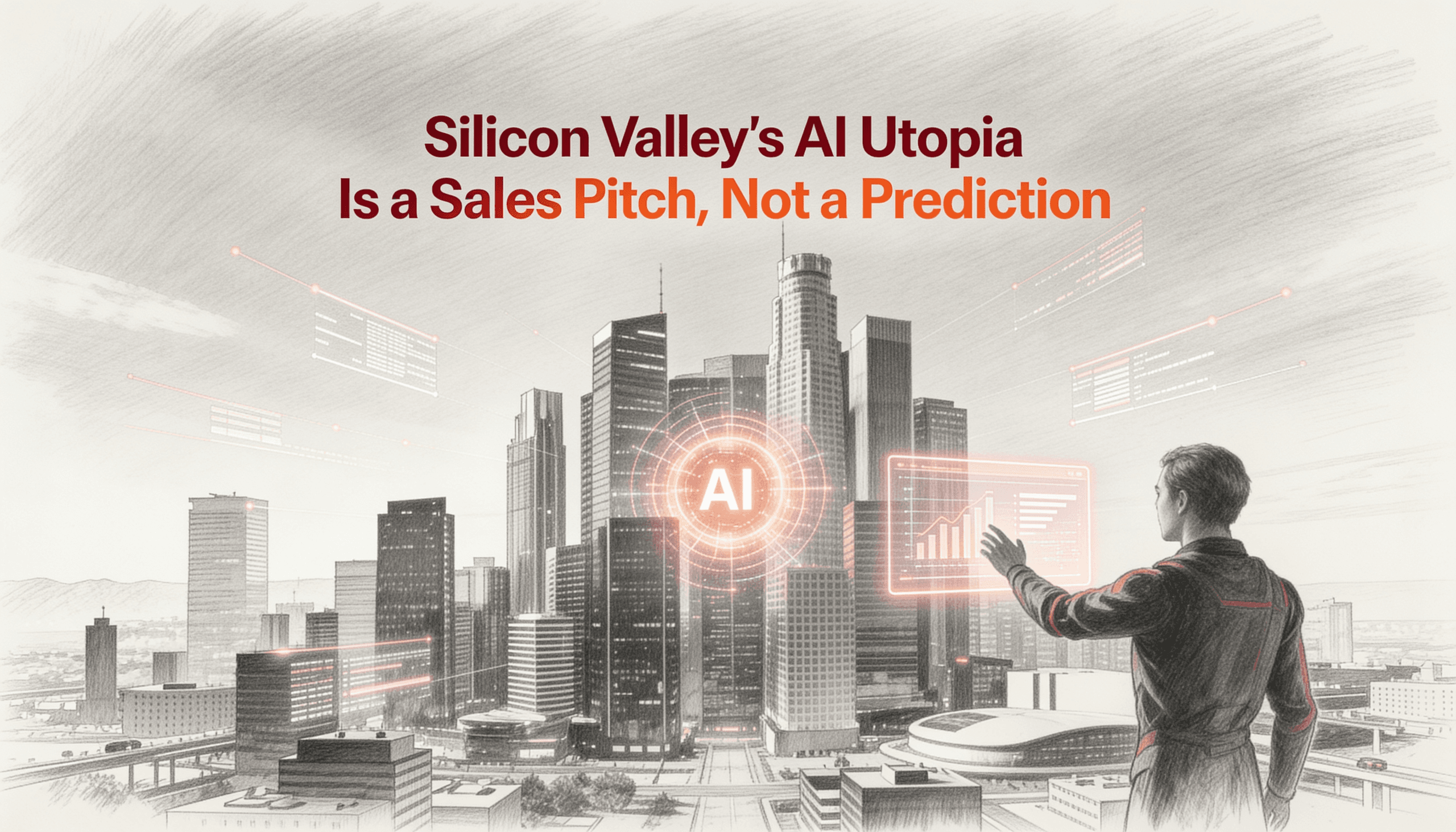 Silicon Valley's AI Utopia Is a Sales Pitch, Not a Prediction