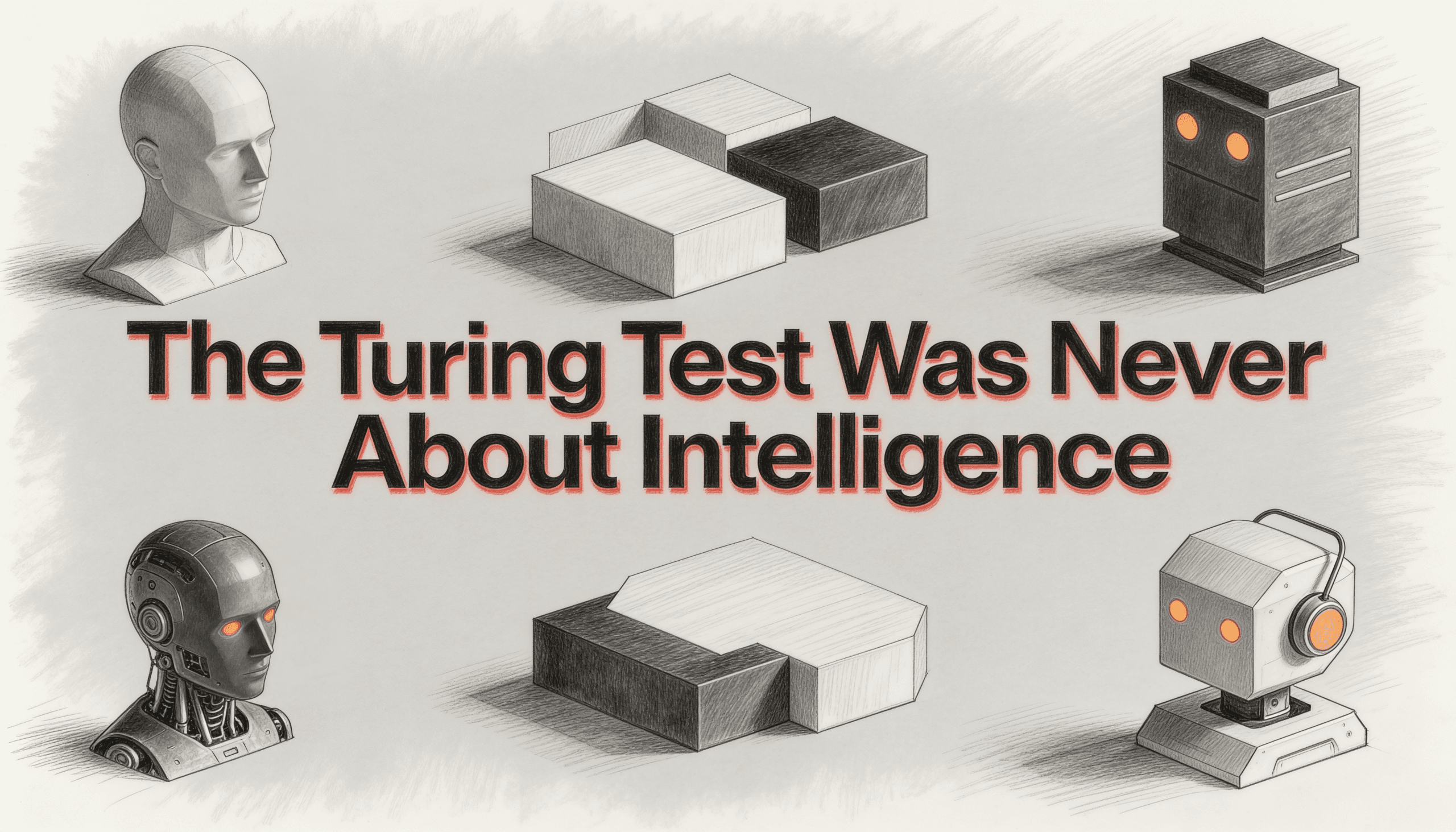 The Turing Test Was Never About Intelligence